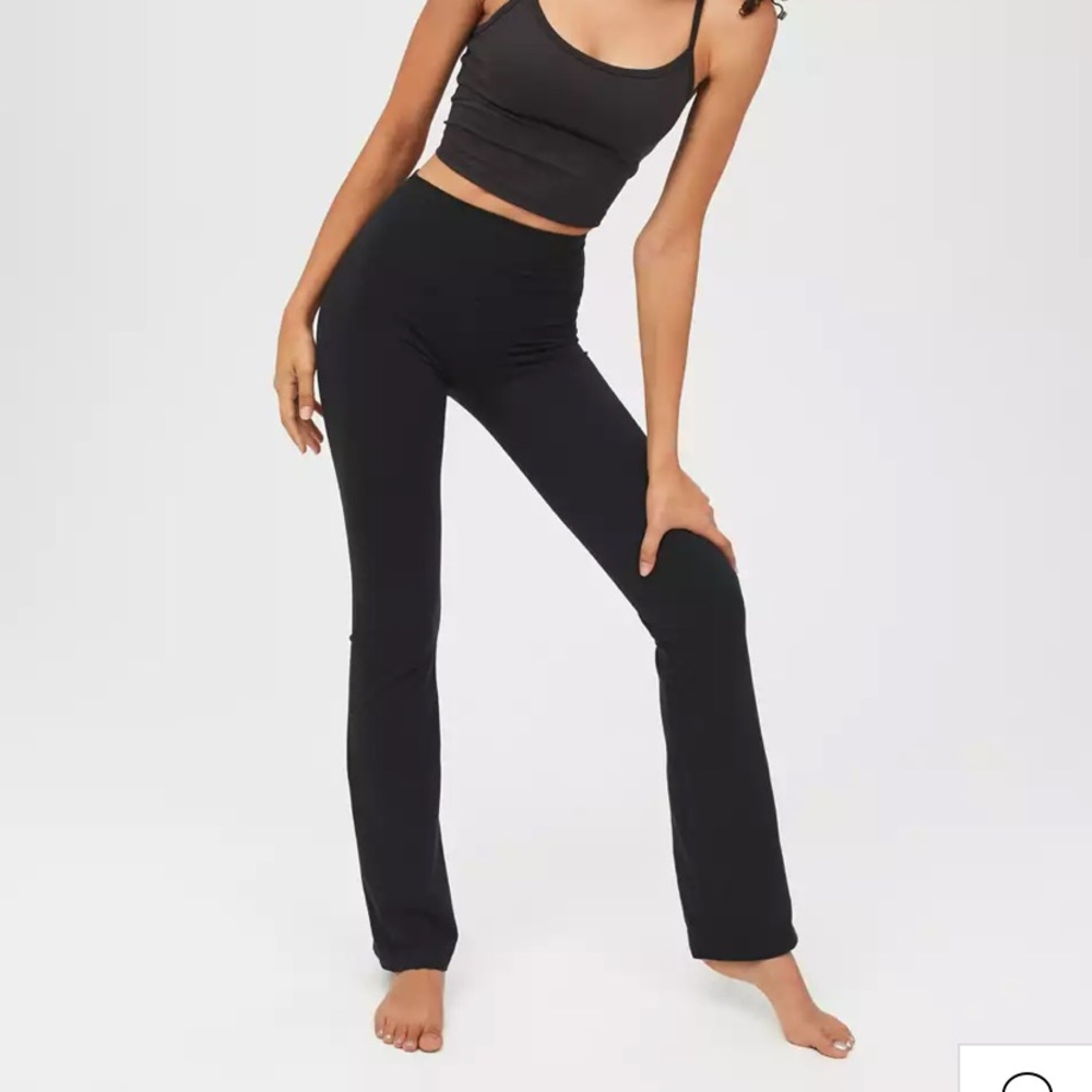 High Waisted Flare Leggings